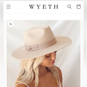 Wyeth Lila Fedora in Oatmeal.
